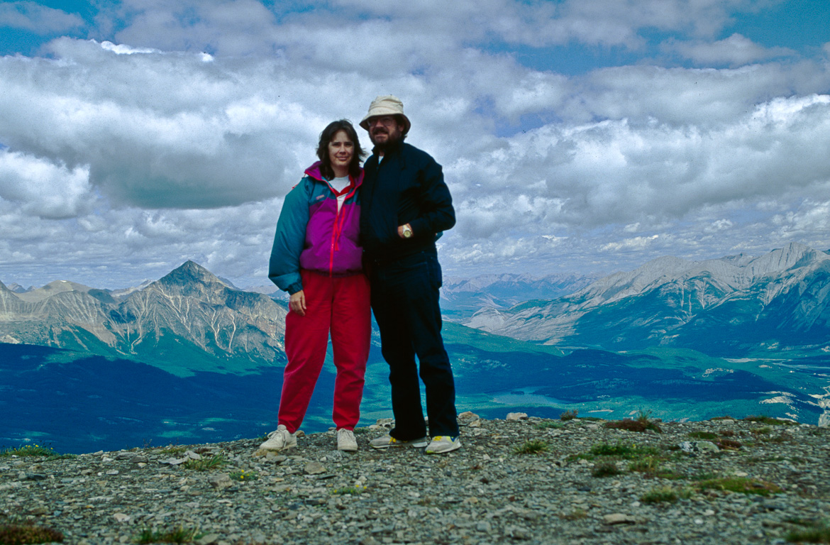 Maligne Range from Jasper Tramway