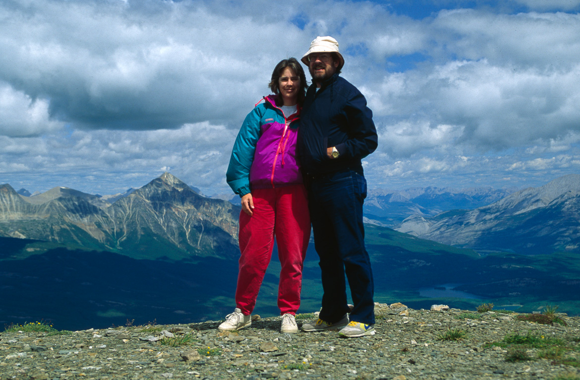 Maligne Range from Jasper Tramway