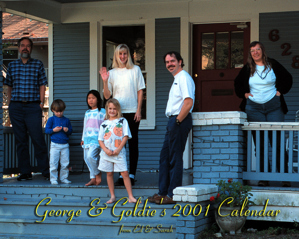 George, Edwin, Audrey, Abby, Sarah Ann, Henry & Goldie