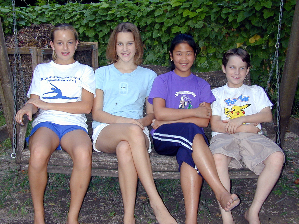 Catherine, Abby, Audrey & Edwin