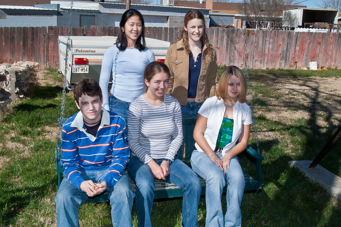 Edwin, Audrey, Heather, Abby & Catherine