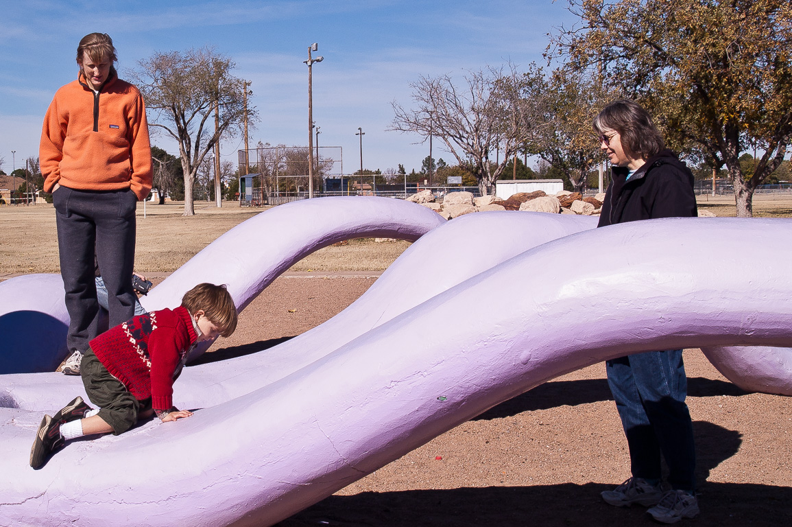 Sarah Ann, Sean & Sarah at Prairie Pete Park in Odessa