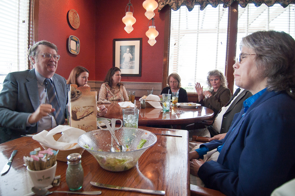 Ross, Megan, Scherre, Martha, Carol, Mike & Sarah