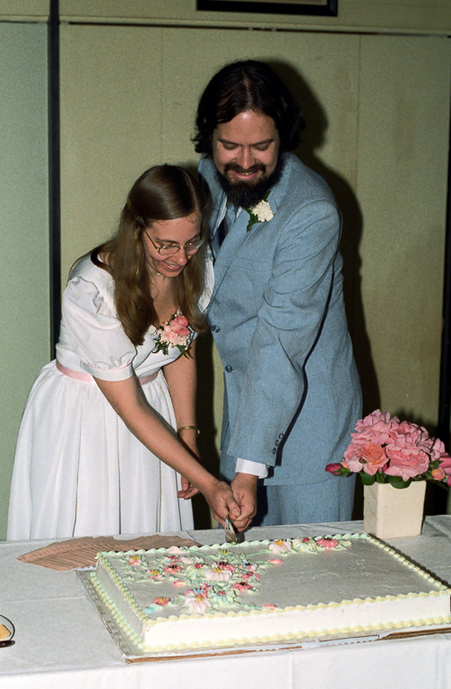 George & Goldie's wedding