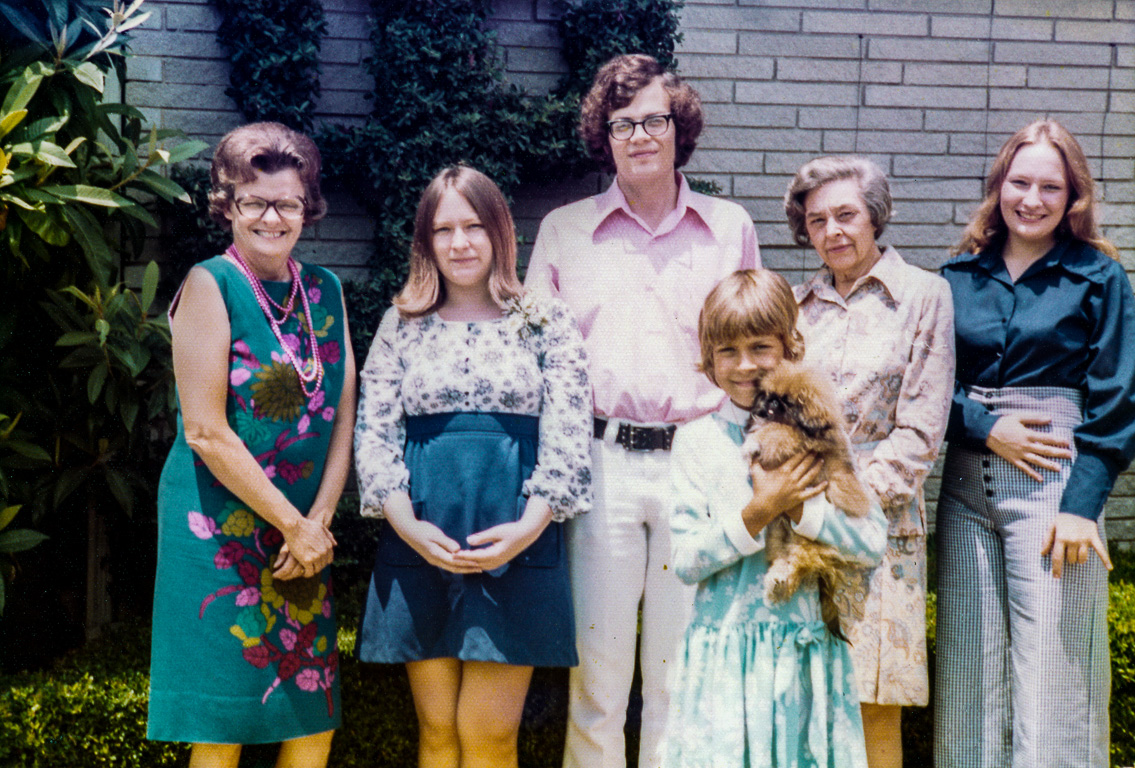 Mom, Martha, Bill, Scherre, Martha's Mom, Ellen