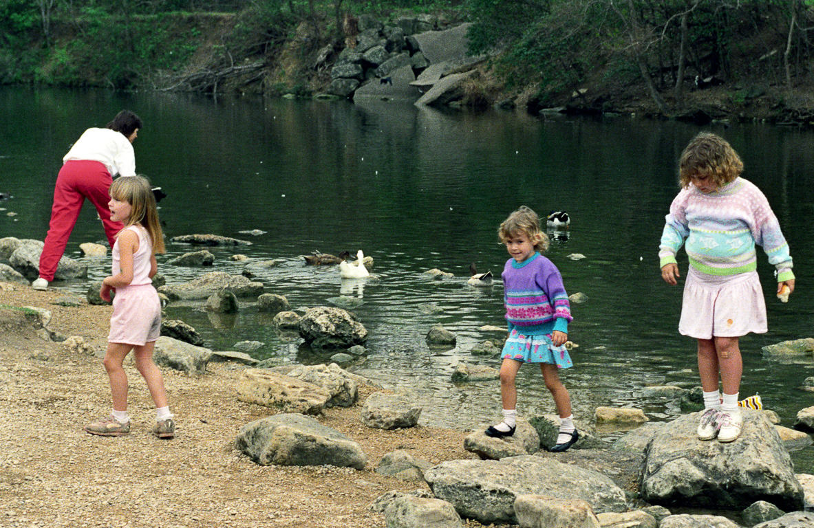 Sarah, Julie, Megan & Kristy in Zilker Park