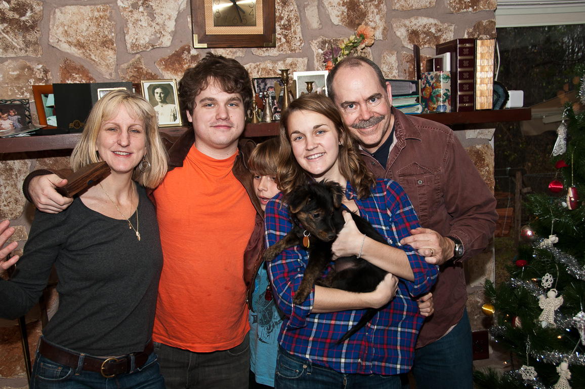 Sarah Ann, Edwin, Sean, Abby, Goku & Henry