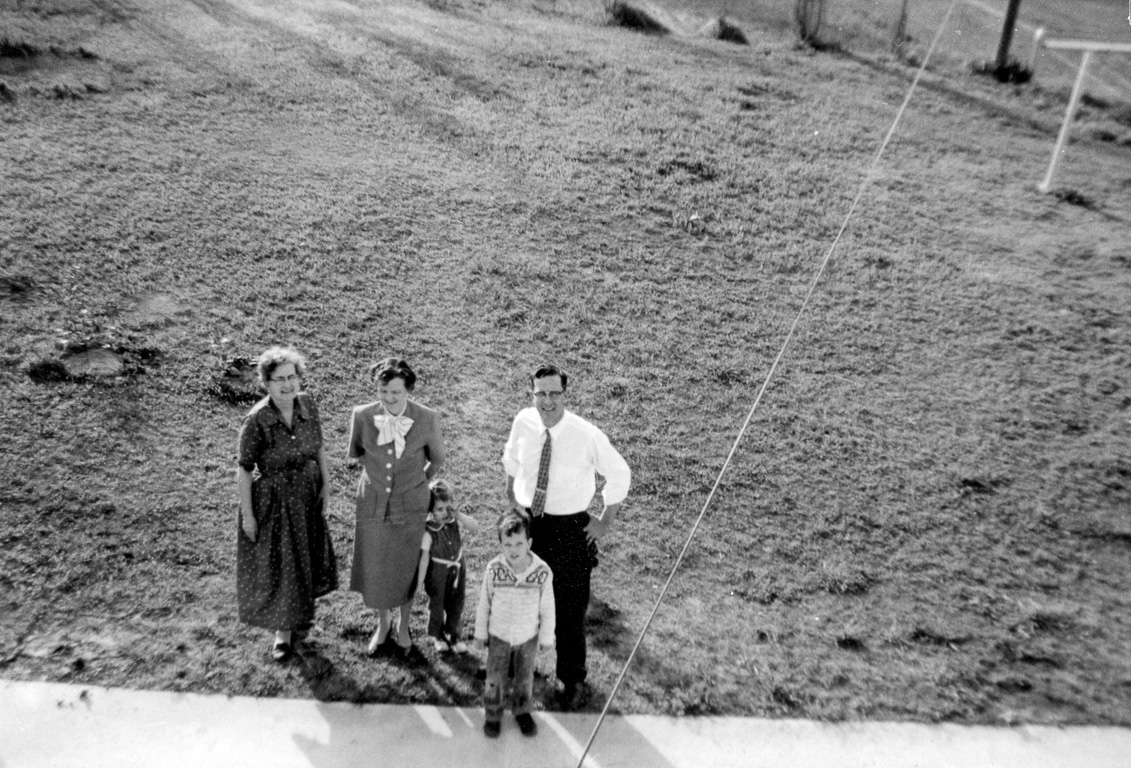 Grandma, Mom, Bill, Ed and Dad