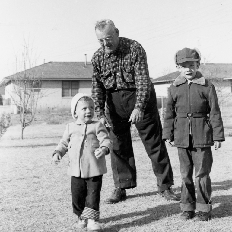 Bill, Grandad and Ed