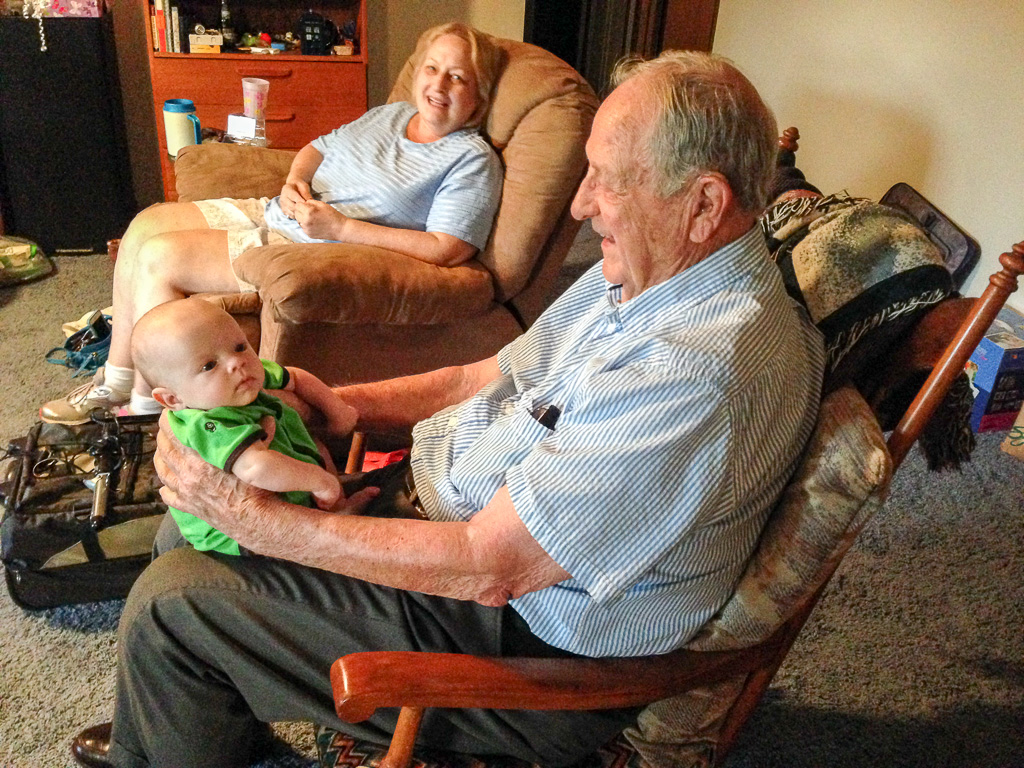 Ellen, Riley & Dad