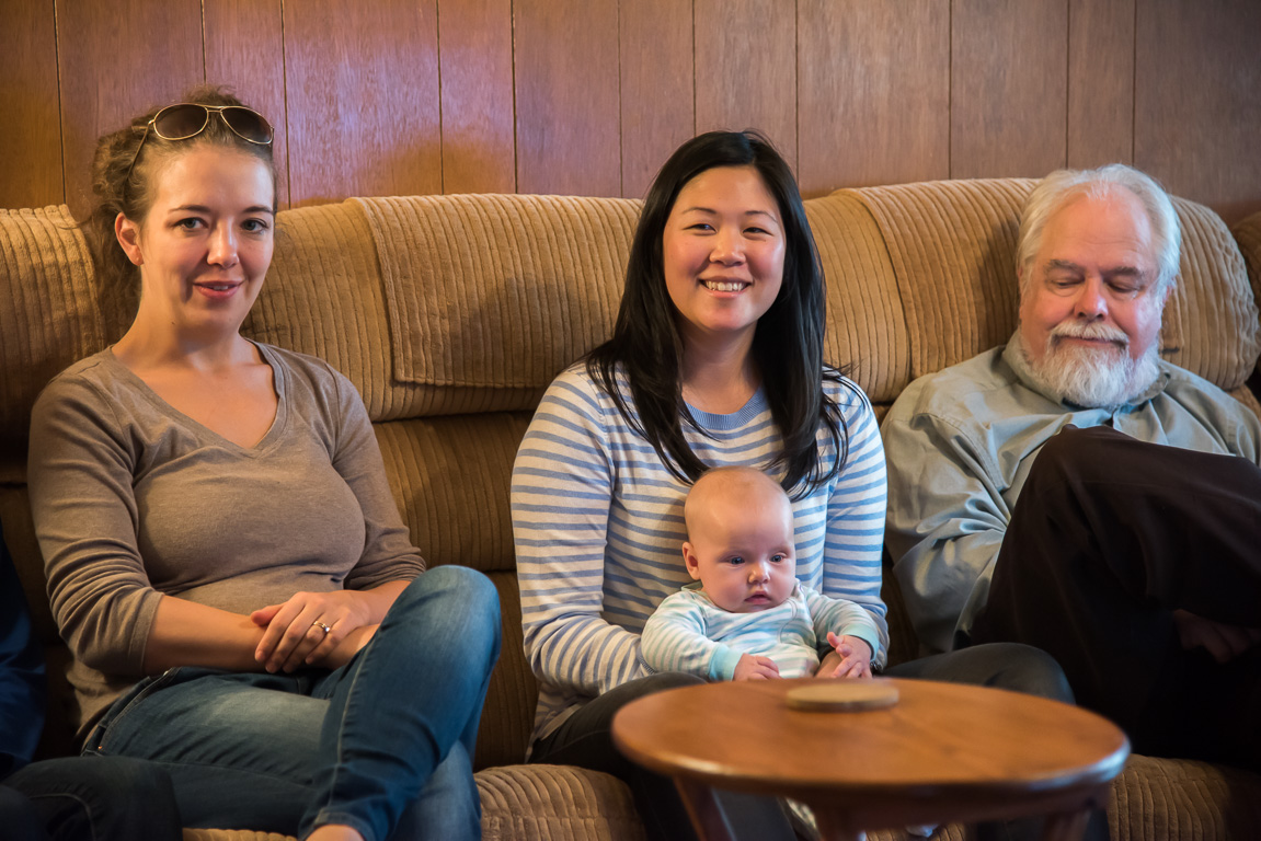 Heather, Audrey, Rosemary and George