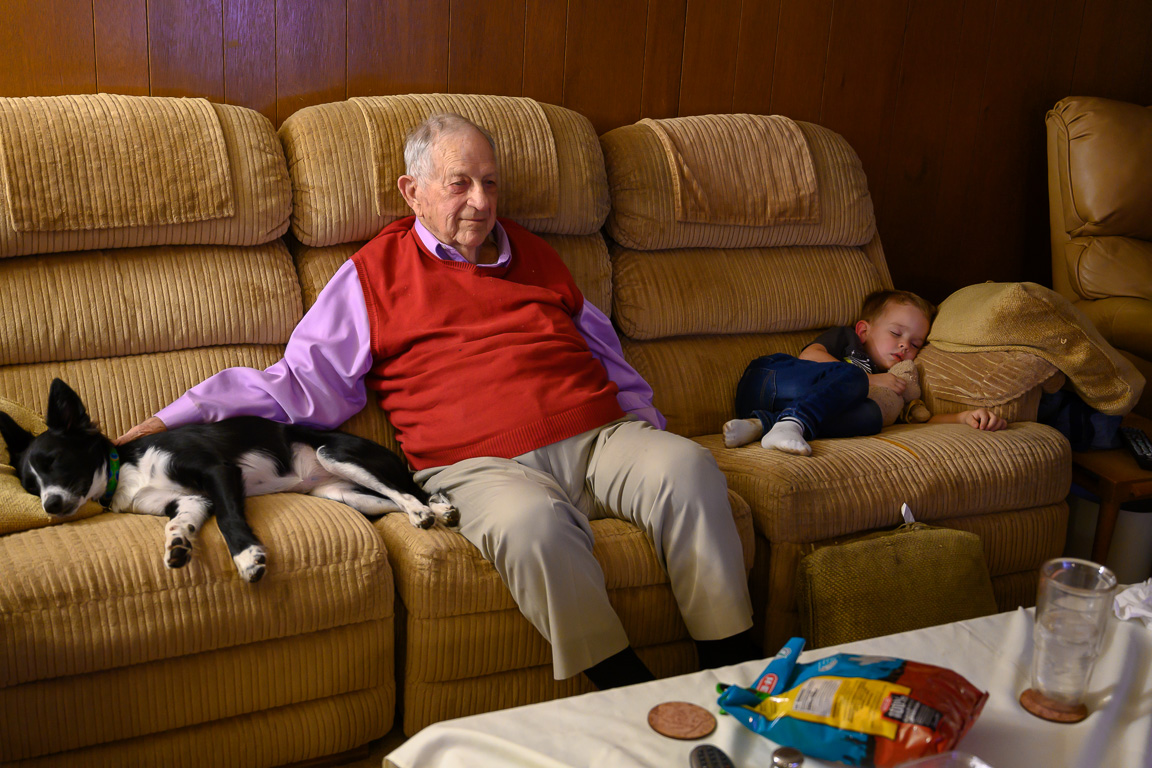 Splash, Dad and Riley