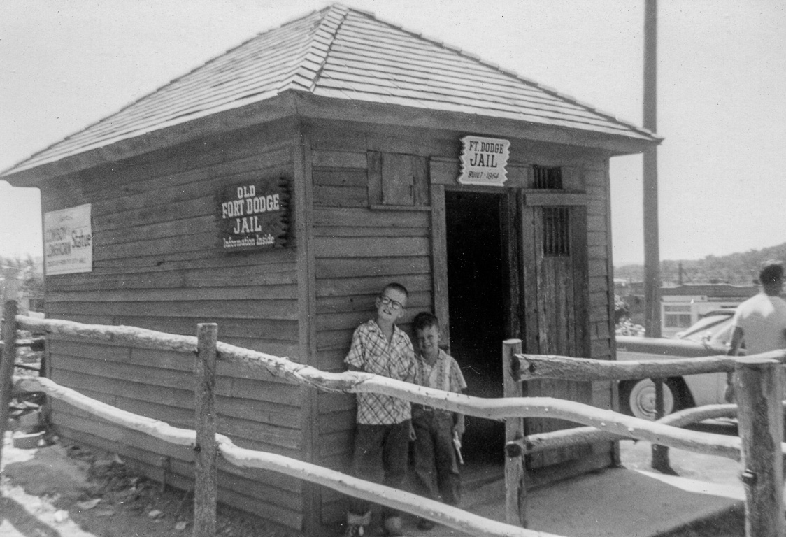 Ed & Bill at Fort Dodge Jail