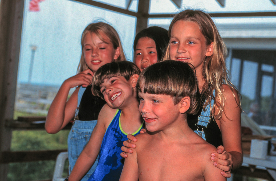 Catherine, Margaret, Audrey, Edwin & Abby