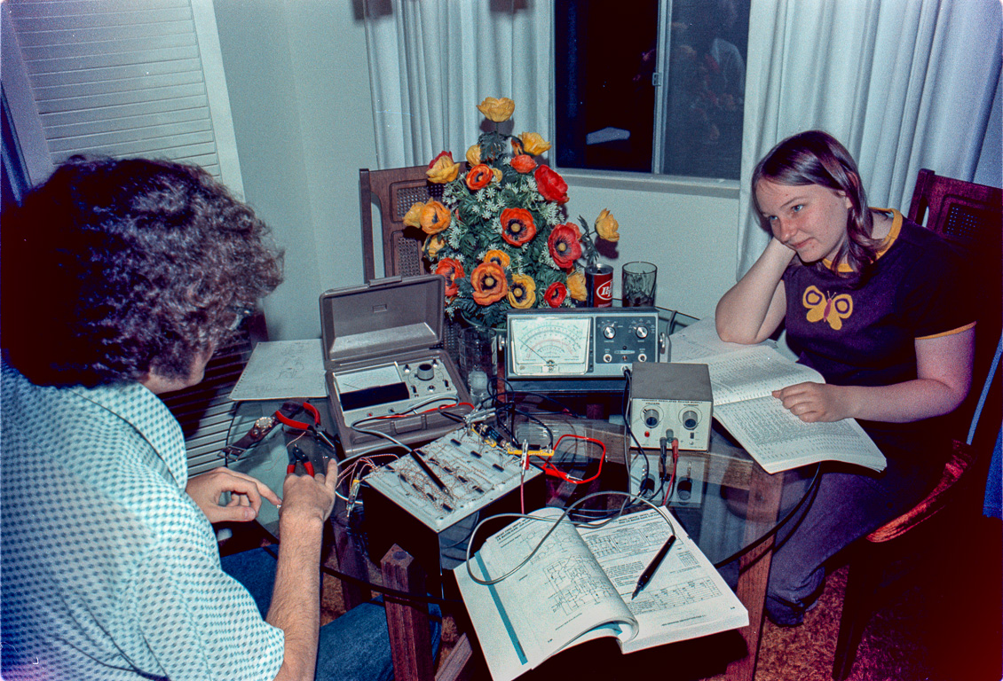 Bill & Martha in my apartment