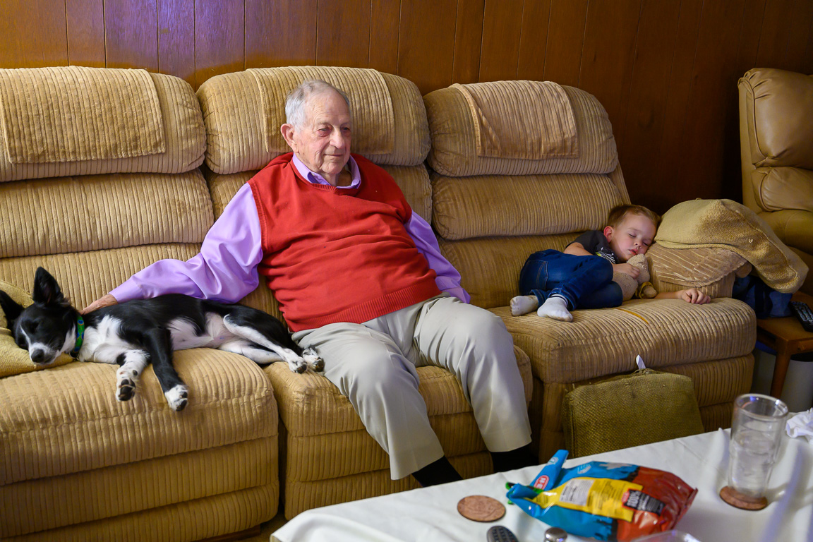 Splash, Dad and Riley