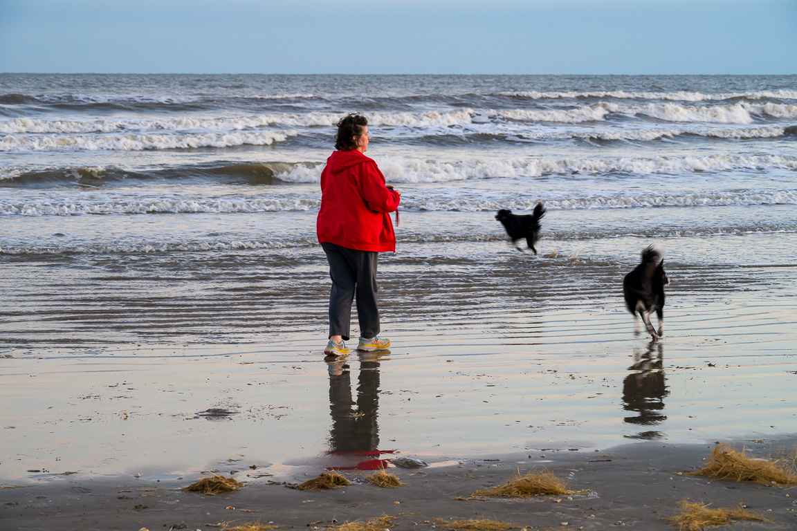 Sherry and her dogs